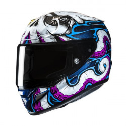 HJC - CASCO MOTO INTEGRALE RPHA 12 KRAKEN MC28 - BLU/VIOLA