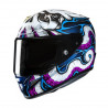 HJC - CASCO MOTO INTEGRALE RPHA 12 KRAKEN MC28 - BLU/VIOLA