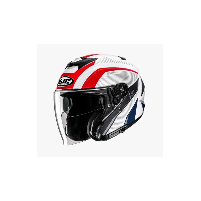 HJC - CASCO MOTO JET i31 RENO MC21 - BIANCO/ROSSO/BLU