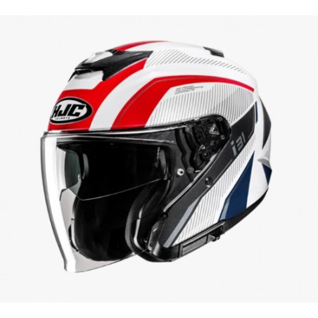 HJC - CASCO MOTO JET i31 RENO MC21 - BIANCO/ROSSO/BLU