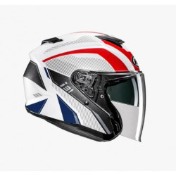 HJC - CASCO MOTO JET i31 RENO MC21 - BIANCO/ROSSO/BLU