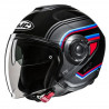 HJC - CASCO MOTO JET I40N LINIA MC21 - NERO/BLU/ROSSO