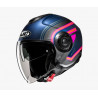 HJC - CASCO MOTO JET i40N LINIA MC28SF - GRIGIO/BLU/ROSA