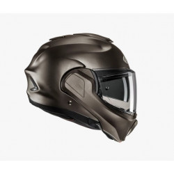 HJC - CASCO MOTO MODULARE REVERSIBILE F100 - GRIGIO TITANIO OPACO
