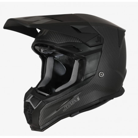 JUST1 - CASCO MOTOCROSS BAMBINO J22 YOUTH CARBON 22.06 - CARBONIO OPACO