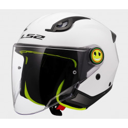 LS2 - CASCO MOTO JET BAMBINO OF622 FUNNY II - BIANCO