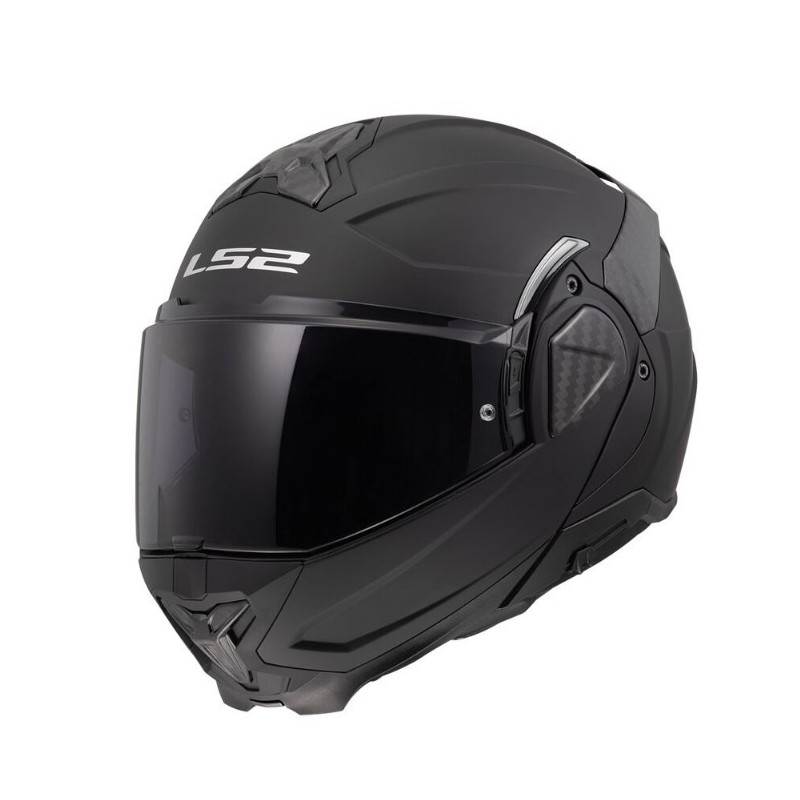 LS2 - CASCO MOTO MODULARE ADVANT II FF910 - NERO OPACO