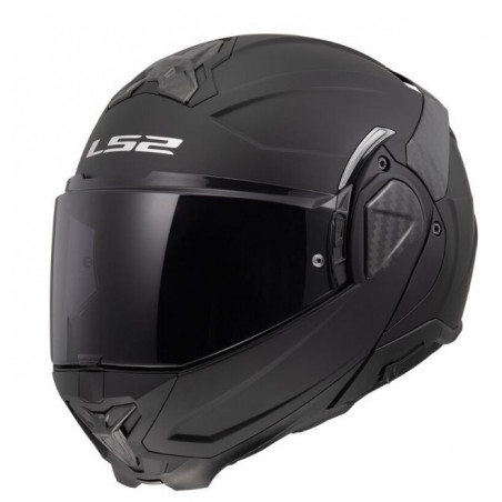 LS2 - CASCO MOTO MODULARE ADVANT II FF910 - NERO OPACO