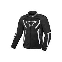 MACNA - GIACCA MOTO ESTIVA GRISCO - NERO/BIANCO