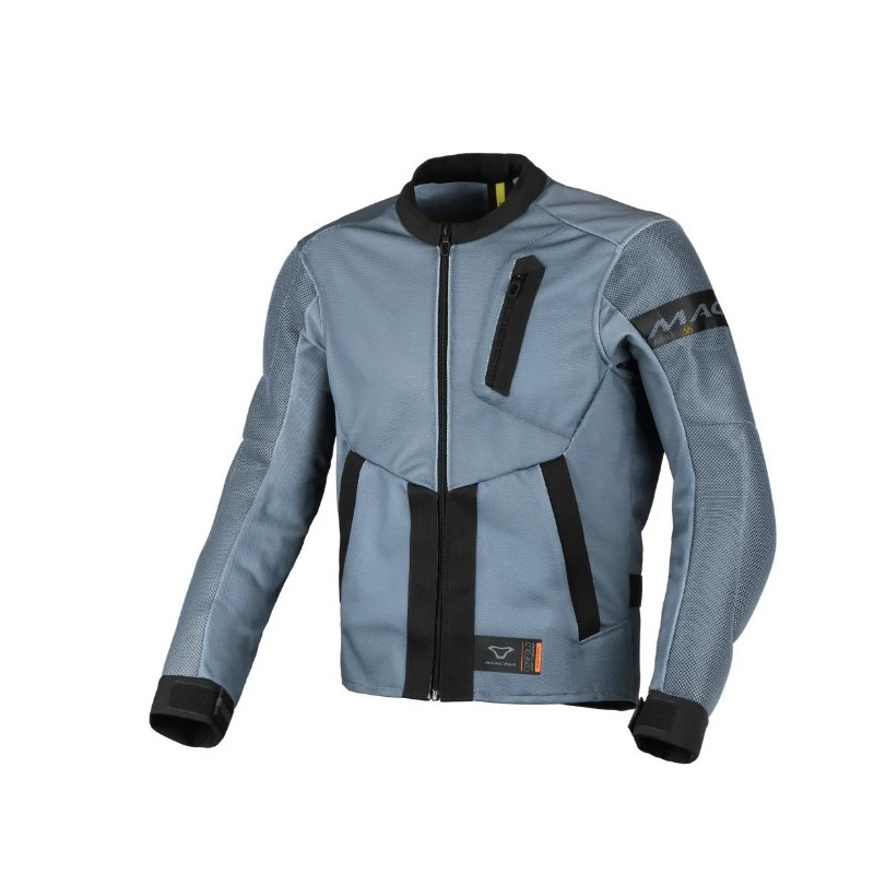 MACNA - GIACCA MOTO ESTIVA TORIDO - GRIGIO/NERO