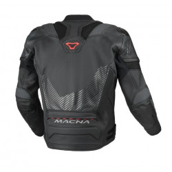 MACNA - GIACCA MOTO IN PELLE IGNITE - NERO