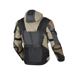 MACNA - GIACCA MOTO TOURING TRYTON - NERO/VERDE/MARRONE