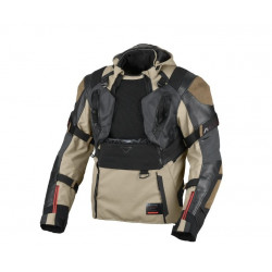 MACNA - GIACCA MOTO TOURING TRYTON - NERO/VERDE/MARRONE