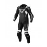 MACNA - TUTA IN PELLE INTERNA ARMADYL - NERO/BIANCO
