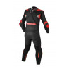 MACNA - TUTA MOTO DIVISIBILE ARMADYL 2PC- NERO/ROSSO