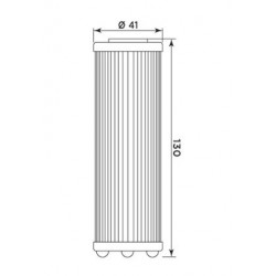 MEIWA - FILTRO OLIO HF650