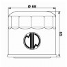 MIW - FILTRO OLIO HF138
