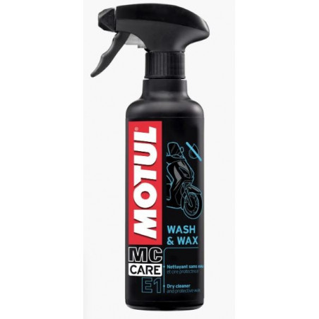 MOTUL - PULISCI MOTO A SECCO E1 - WASH AND WAX