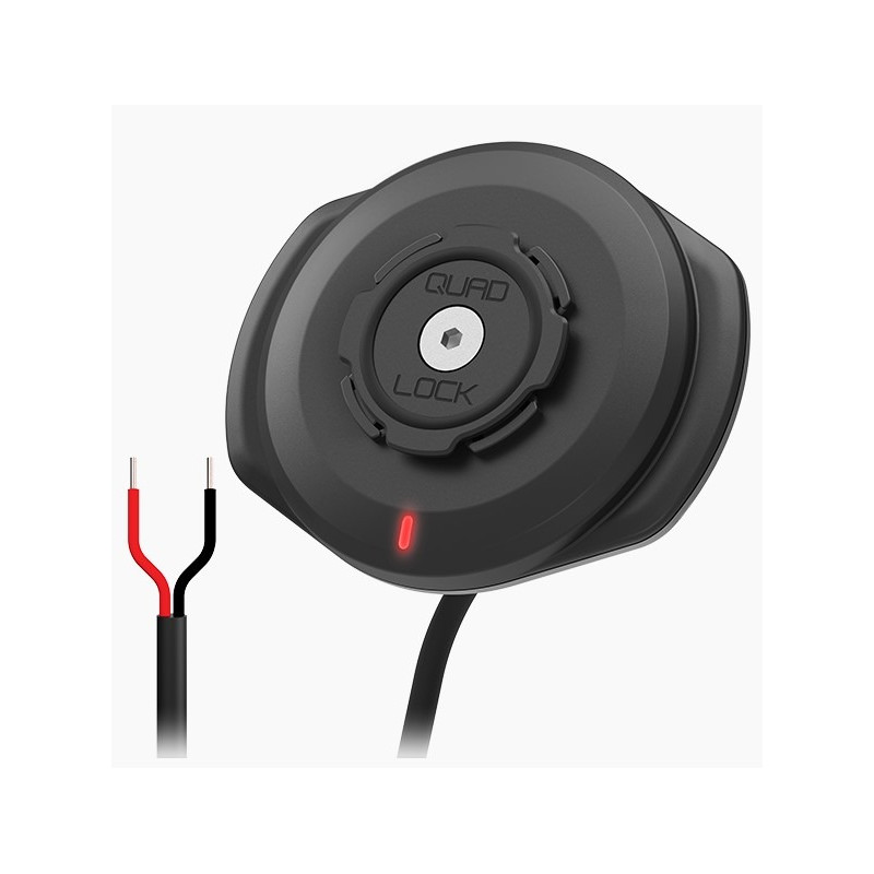 QUAD LOCK - CARICABATTERIE WIRELESS PORTATELEFONO MOTO 12-24V
