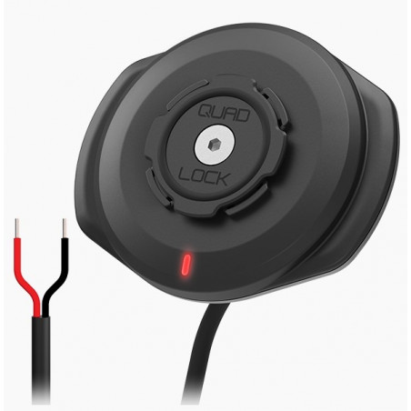 QUAD LOCK - CARICABATTERIE WIRELESS PORTATELEFONO MOTO 12-24V