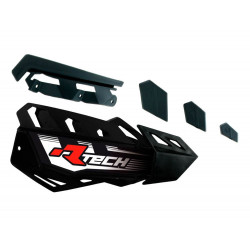 RACETECH - COPPIA RICAMBIO PARAMANI FLX - NERO