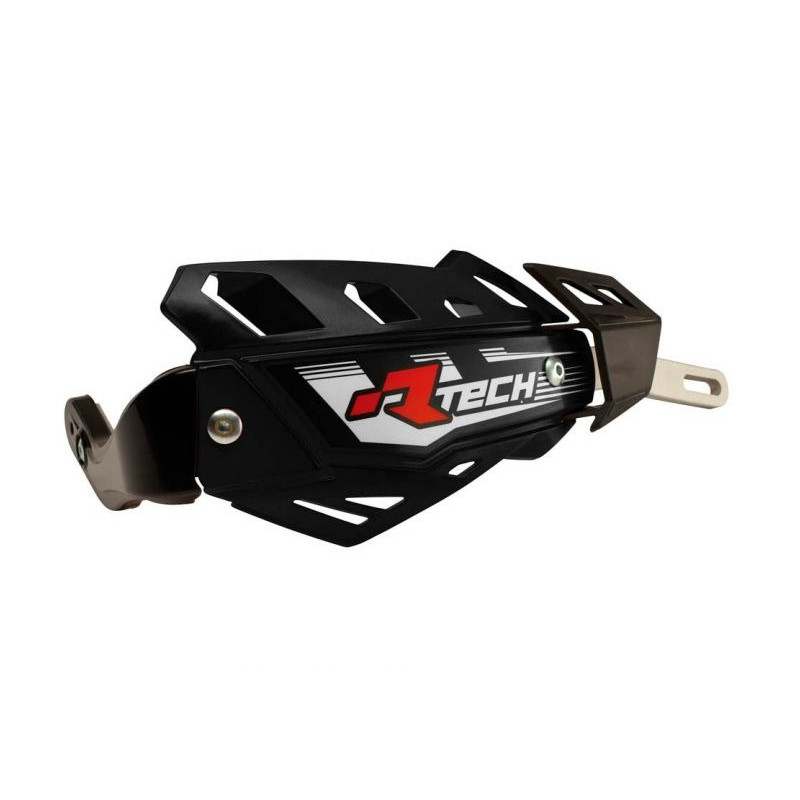 RACETECH - PARAMANI CHIUSI FLX ALU - NERO