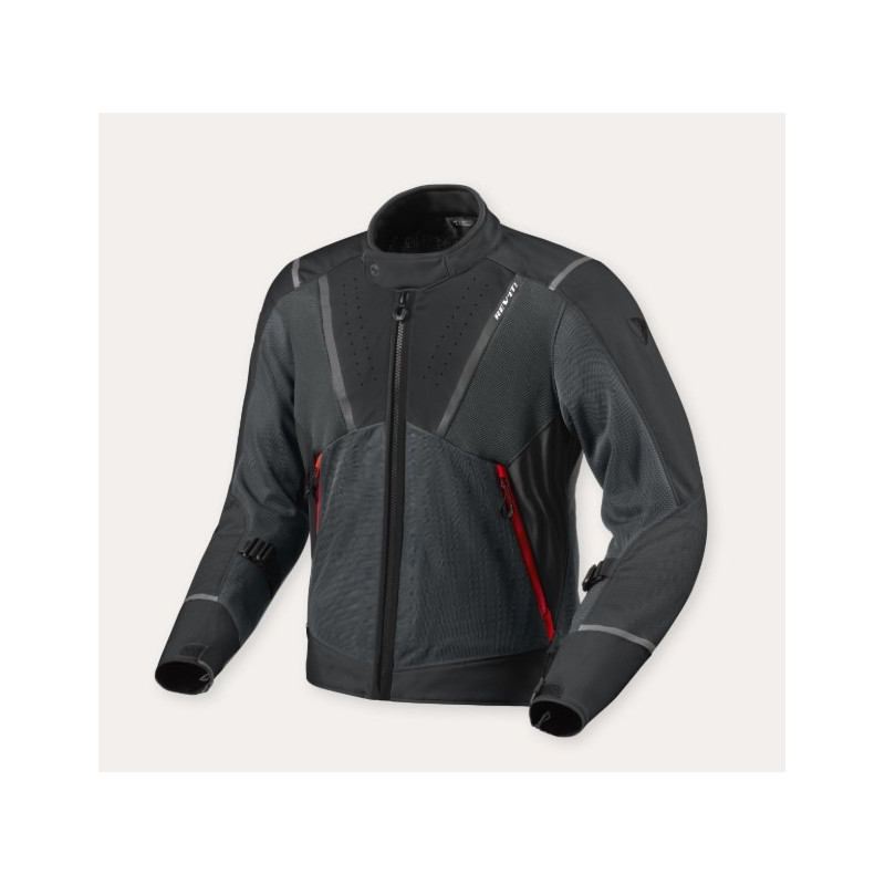 REV'IT - GIACCA MOTO ESTIVA AIRWAVE 4 - NERO/ANTRACITE