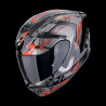 SCORPION EXO - CASCO MOTO INTEGRALE EXO-391 CLUTTER - NERO/ROSSO