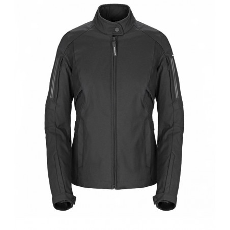 SPIDI - GIACCA MOTO DONNA URBAN STRETCH - NERO