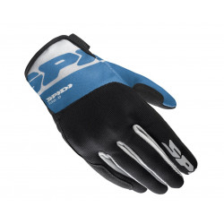 SPIDI - GUANTI MOTO ESTIVI DONNA FLASH-KP - NERO/AZZURRO