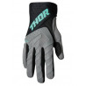 THOR - GUANTI MOTOCROSS BAMBINO SPECTRUM - GRIGIO/AZZURRO