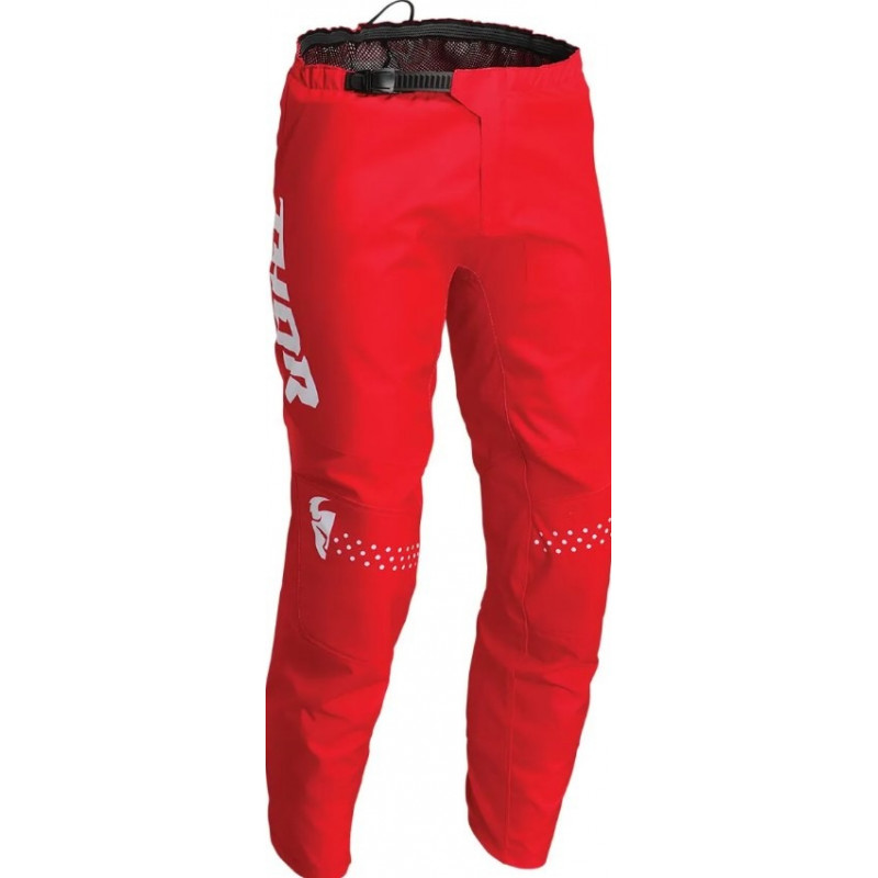 THOR - PANTALONI MOTOCROSS BAMBINO SECTOR - ROSSO