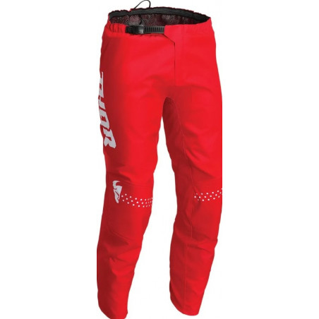 THOR - PANTALONI MOTOCROSS BAMBINO SECTOR - ROSSO