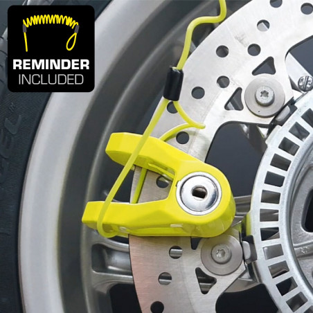 URBAN SECURITY - BLOCCA DISCO MOTO 10mm + CUSTODIA