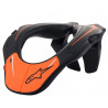 ALPINESTARS - COLLARE MOTOCROSS BAMBINO YOUTH NECK SUPPORT - NERO/ARANCIONE