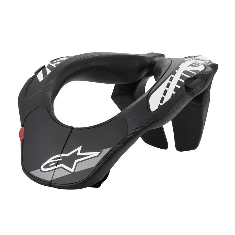 ALPINESTARS - COLLARE MOTOCROSS BAMBINO YOUTH NECK SUPPORT - NERO/BIANCO
