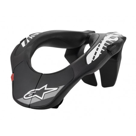 ALPINESTARS - COLLARE MOTOCROSS BAMBINO YOUTH NECK SUPPORT - NERO/BIANCO