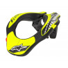 ALPINESTARS - COLLARE MOTOCROSS BAMBINO YOUTH NECK SUPPORT - NERO/GIALLO FLUO