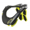 ALPINESTARS - COLLARE MOTOCROSS BNS TECH-2 - NERO/GIALLO FLUO
