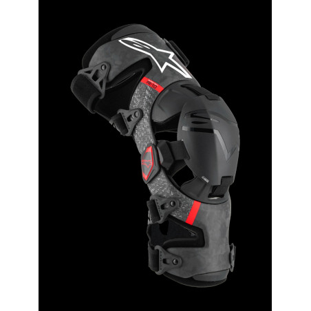 ALPINESTARS - COPPIA TUTORI OFF-ROAD SUPERTECH RK-10 PLASMA - NERO/ROSSO
