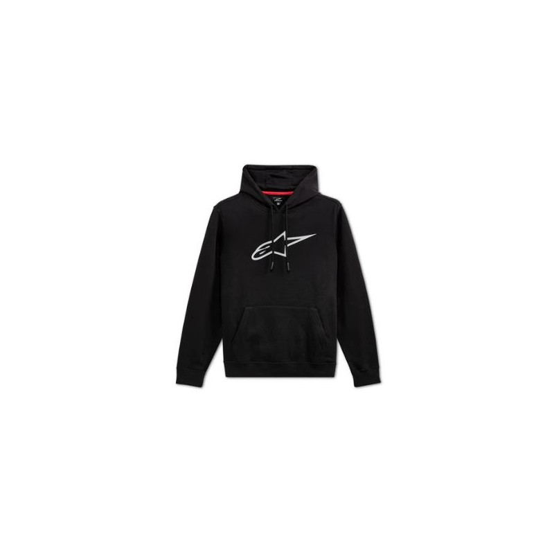 ALPINESTARS - FELPA AGELESS V2 HOODIE - NERO/GRIGIO