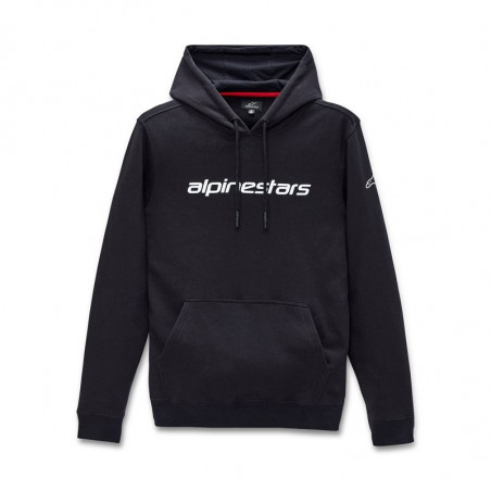 ALPINESTARS - FELPA LINEAR HOODIE - NERO
