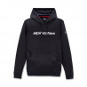 ALPINESTARS - FELPA LINEAR HOODIE - NERO