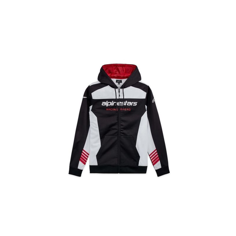 ALPINESTARS - FELPA SESSIONS LXE FLEECE NERO/BIANCO