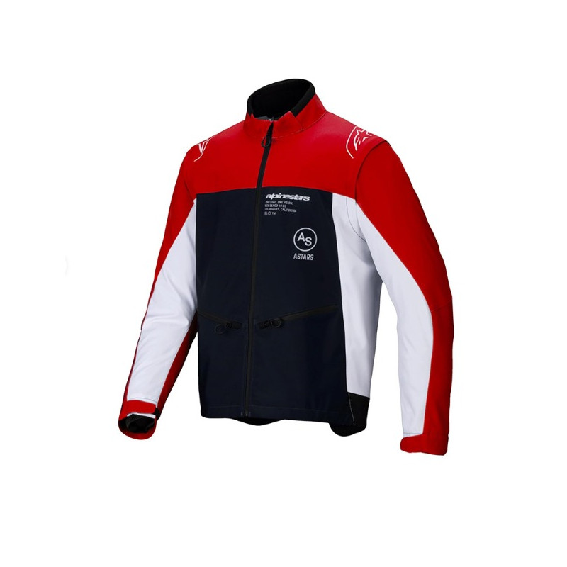ALPINESTARS - GIACCA ENDURO LITE DURA SOFTSHELL - NERO/ROSSO/BIANCO