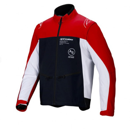 ALPINESTARS - GIACCA ENDURO LITE DURA SOFTSHELL - NERO/ROSSO/BIANCO