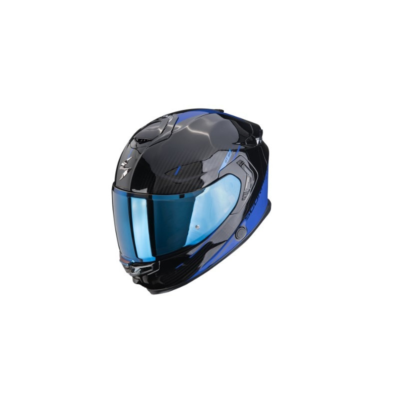SCORPION EXO - CASCO MOTO INTEGRALE EXO-GT SP AIR ASPHALT - BLU/NERO LUCIDO