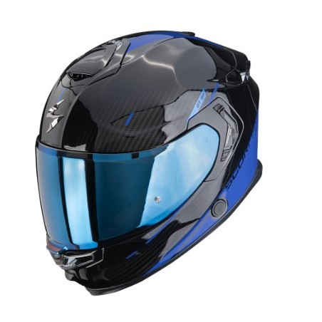 SCORPION EXO - CASCO MOTO INTEGRALE EXO-GT SP AIR ASPHALT - BLU/NERO LUCIDO