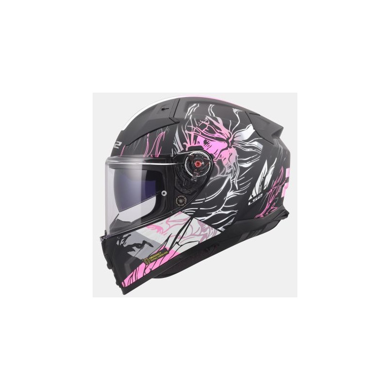 LS2 - CASCO MOTO INTEGRALE VECTOR II DARFLO - NERO/ROSA