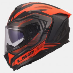 LS2 - CASCO MOTO INTEGRALE CHALLENGER II DRAVIX FF817 - NERO/ROSSO